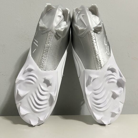 Nike Vapor Edge Pro 360 2 “White Silver” Men’s Size 8-13 Football Cleats - Picture 7 of 14